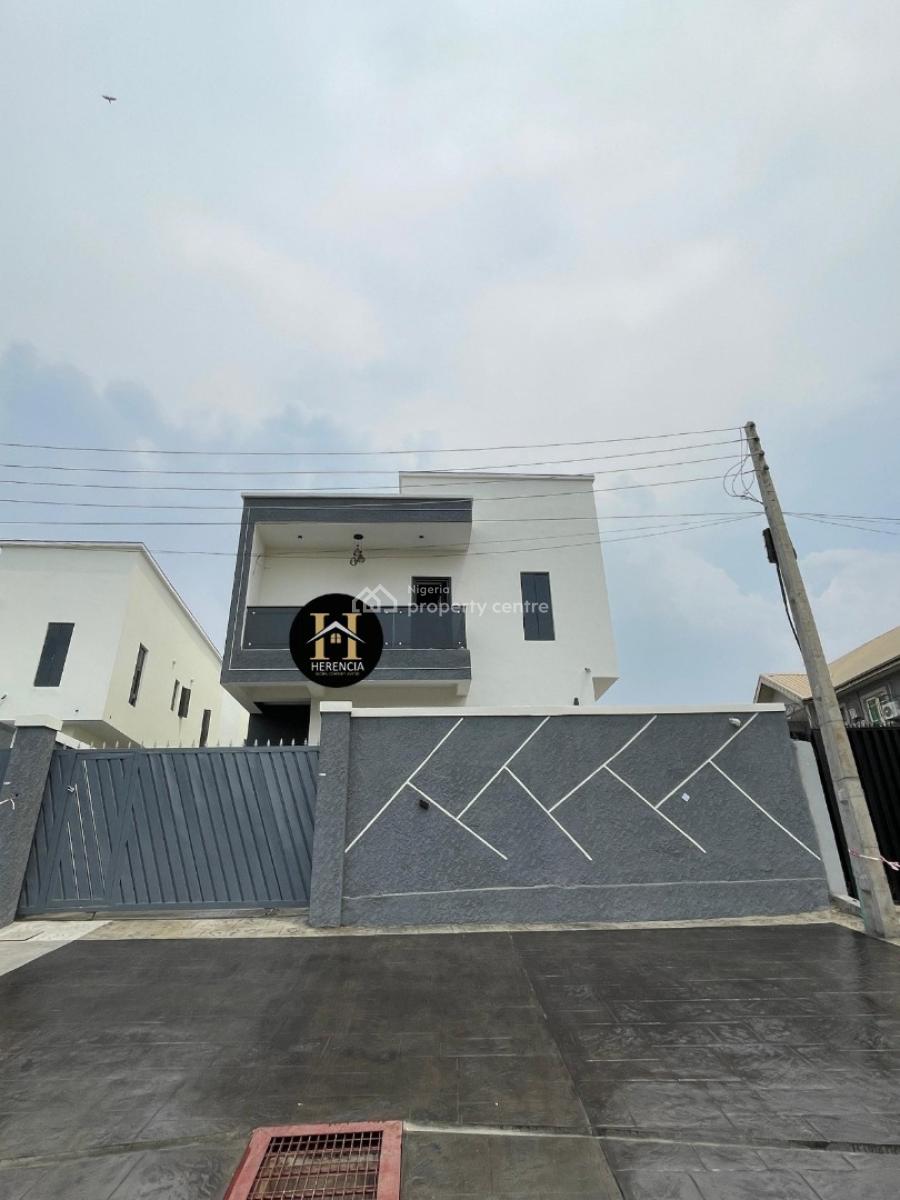 Smart 4 Bedroom Detached House with a Room Bq, Omole Phase 2, Ikeja, Lagos, Detached Duplex for Sale