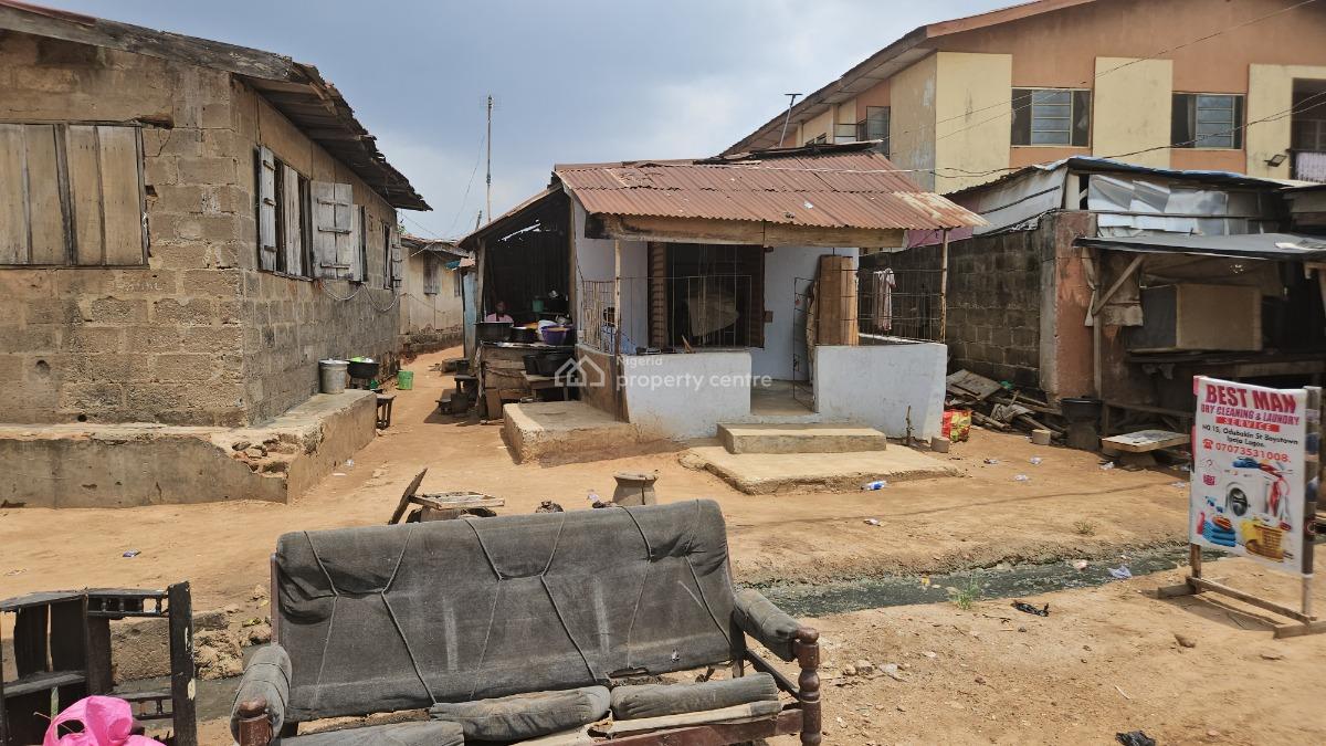 Demolisheable Building on 60ft By 50ft of Land, Odubakin Street, Boys Town, Ipaja, Lagos, Residential Land for Sale