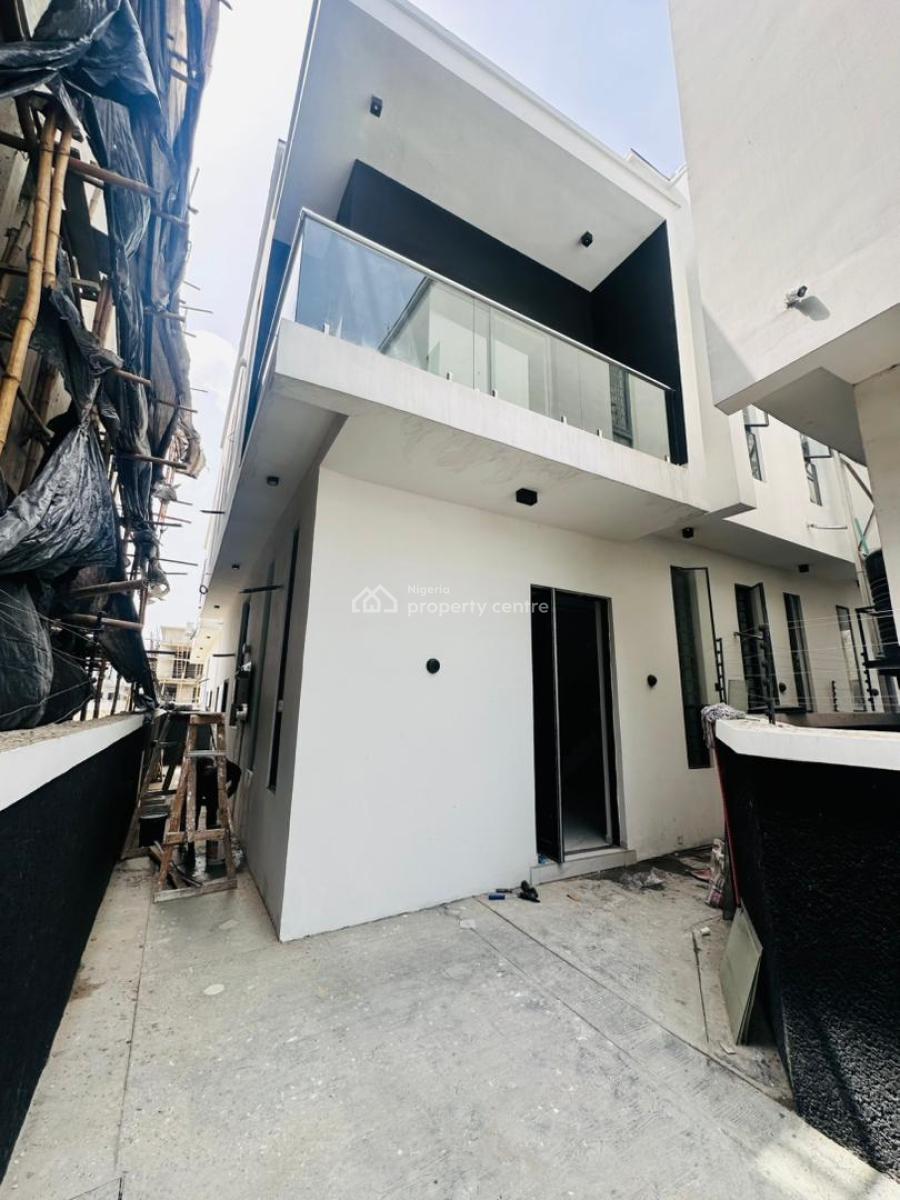 Luxurious 4 Bedroom Semi Detached Duplex Self Compound, Chevron Second Toll Gate, Lekki, Lagos, Semi-detached Duplex for Sale