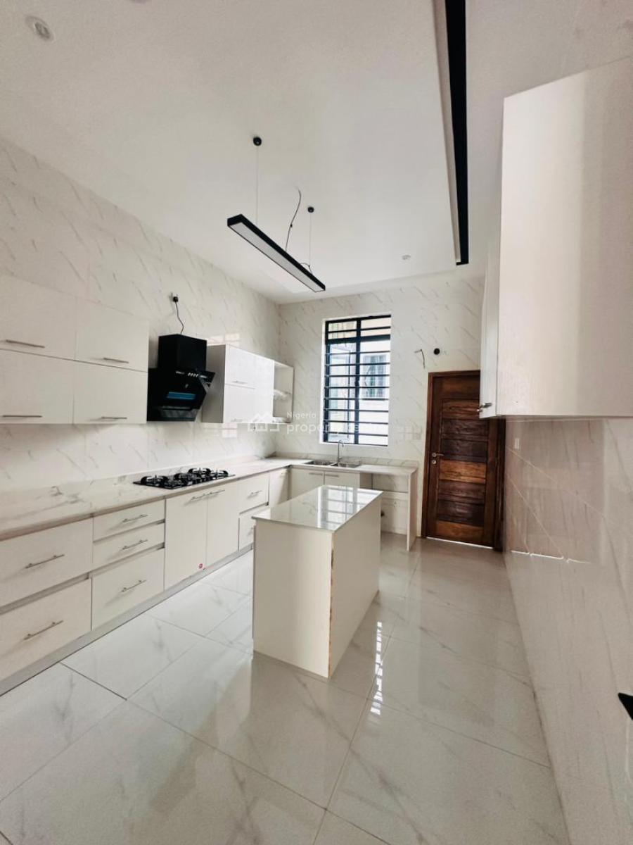 Luxurious 4 Bedroom Semi Detached Duplex Self Compound, Chevron Second Toll Gate, Lekki, Lagos, Semi-detached Duplex for Sale