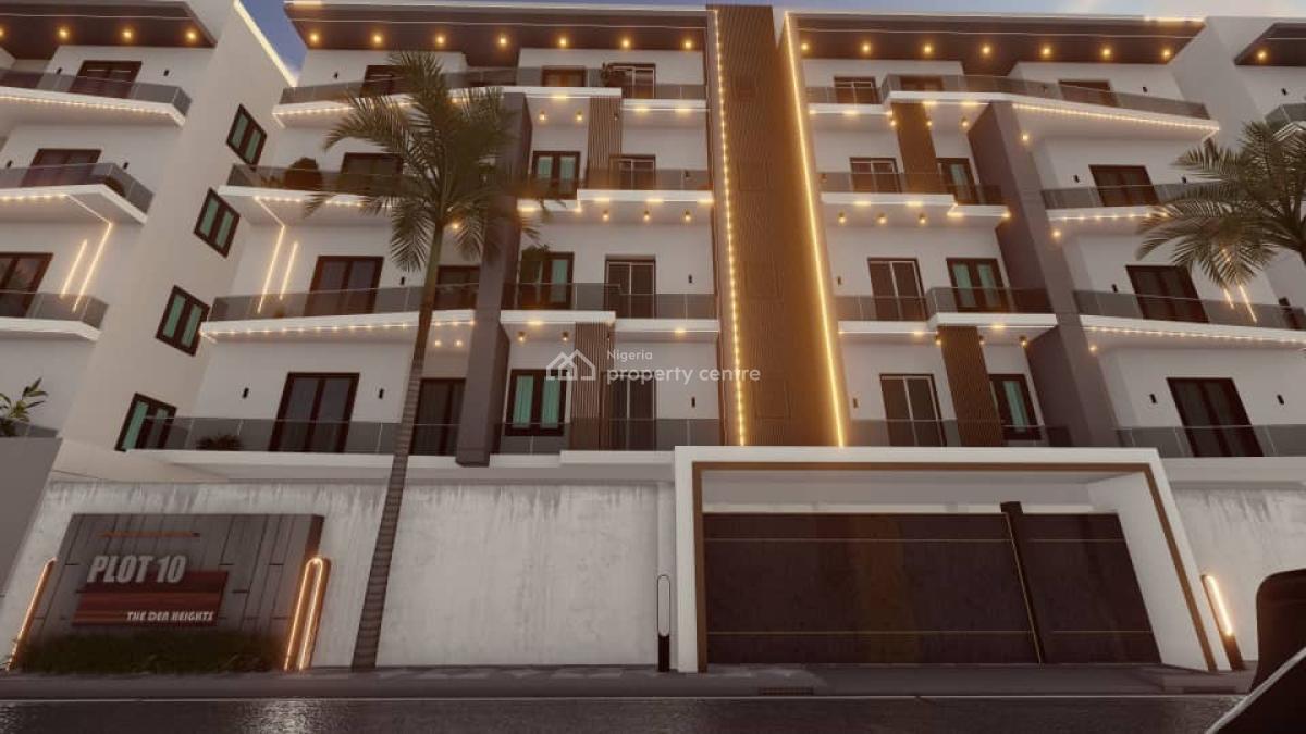 2 Bedroom Apartment with Bq, The Den Heights   📍 The Nest Lekki Foreshore, Ikate, Lekki, Lagos, Block of Flats for Sale