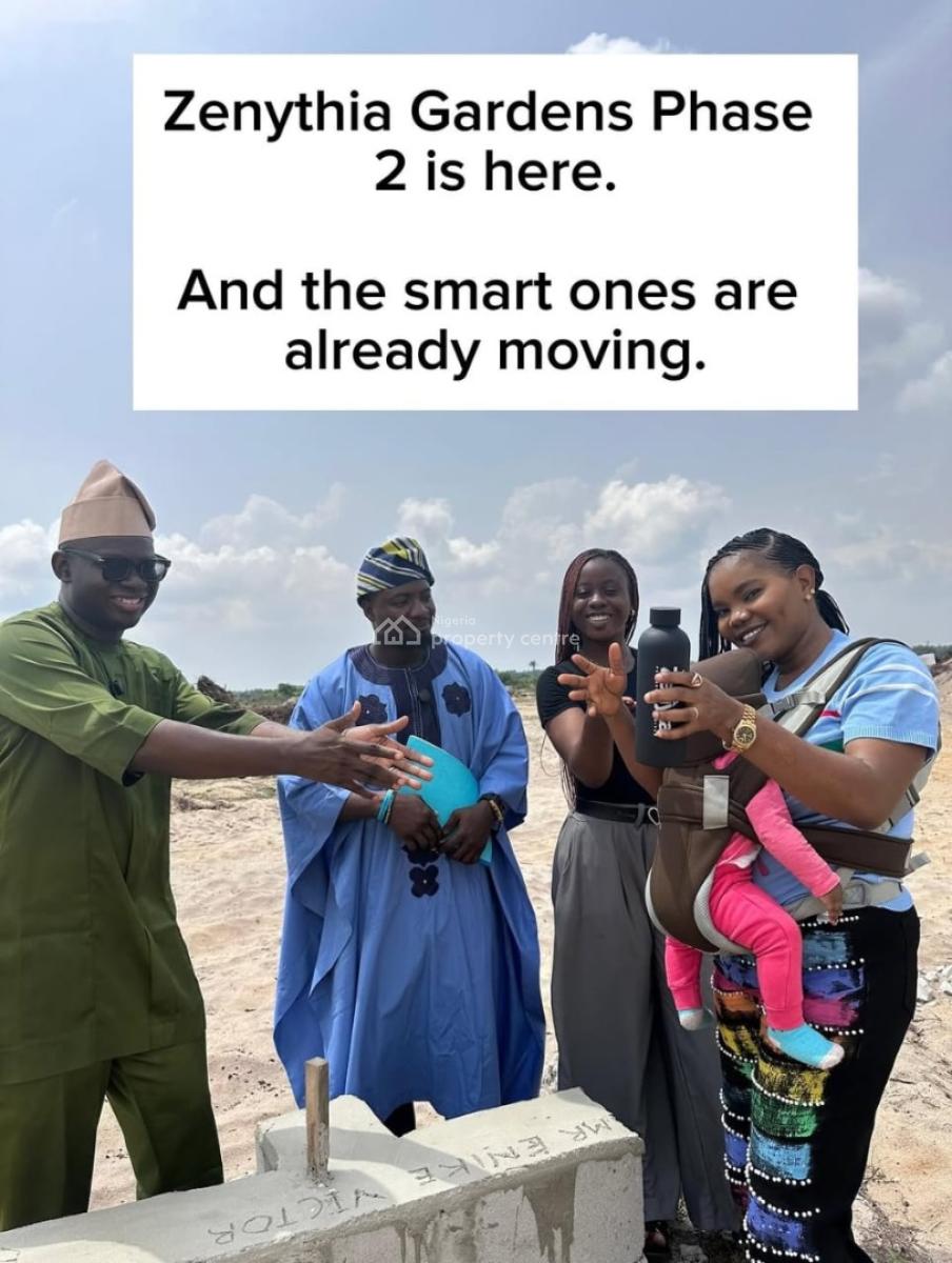 Luxury Plots of Land with Govt Allocation Cofo, Zenytal Gardens, Eleranigbe, Ibeju Lekki, Lagos, Residential Land for Sale