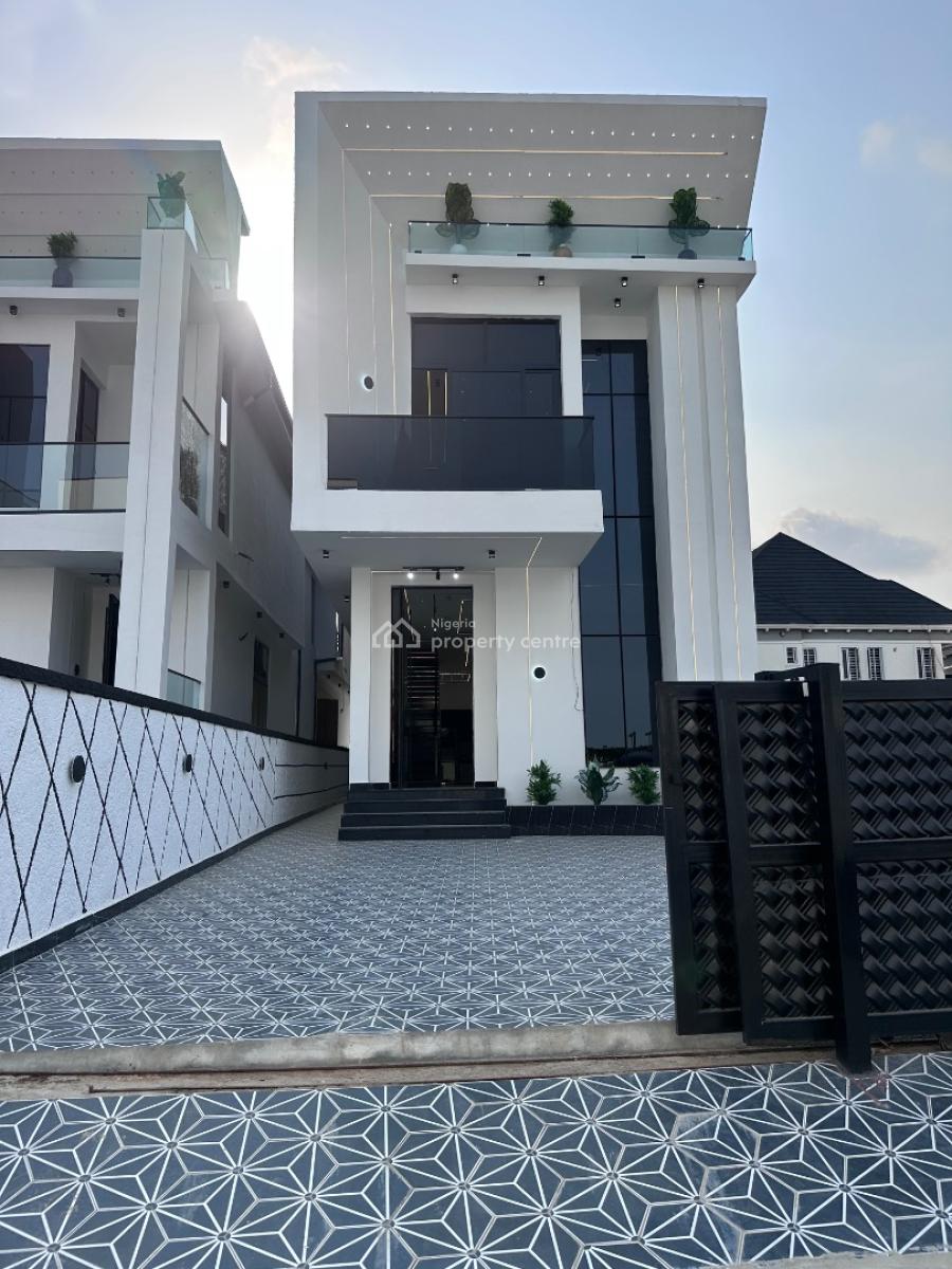 Luxury 5 Bedroom Fully Detached Duplex, Chevron Estate, Lekki, Lagos, Detached Duplex for Sale