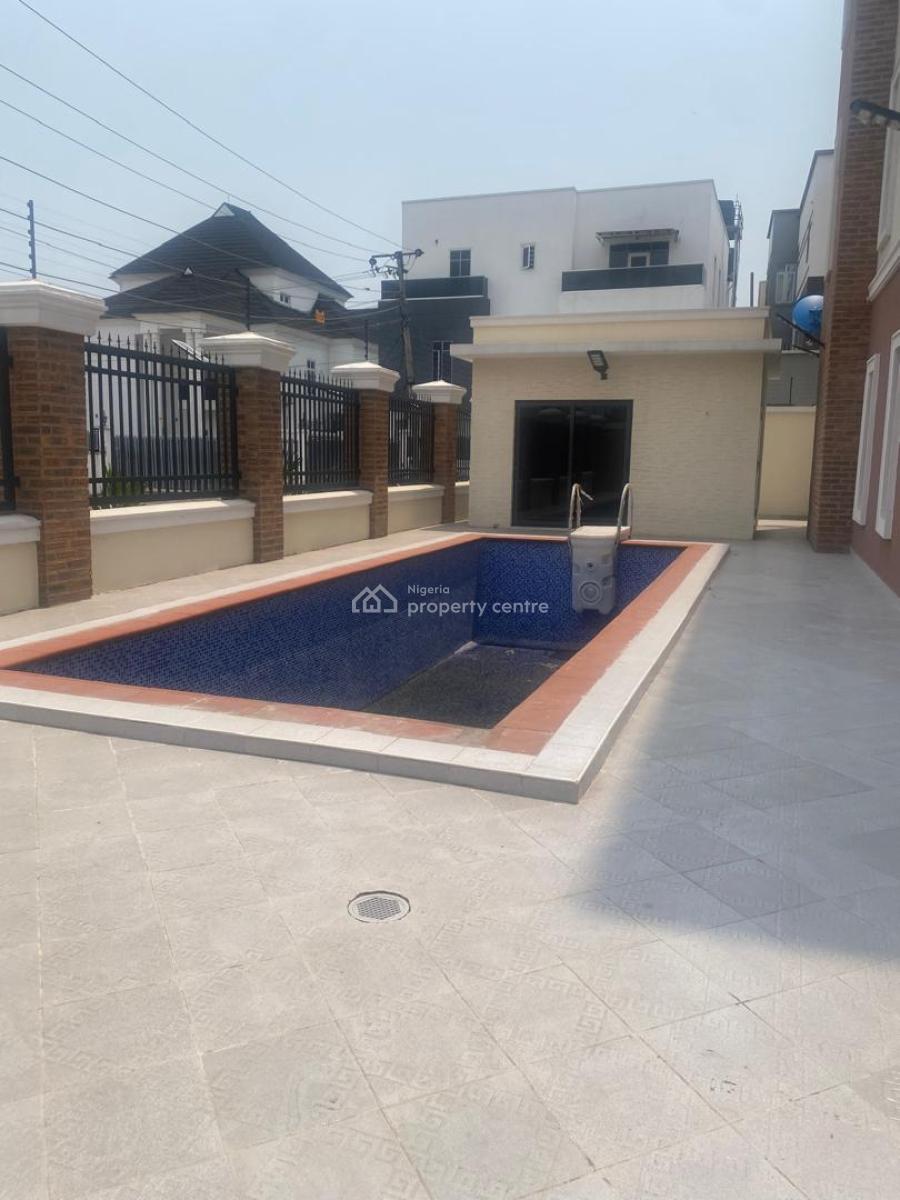 Newly Built 4 Bedroom Terrace House with a Maids Room, Adebisi Oguniyi Crescent, Lekki Phase 1, Lekki, Lagos, Terraced Duplex for Sale