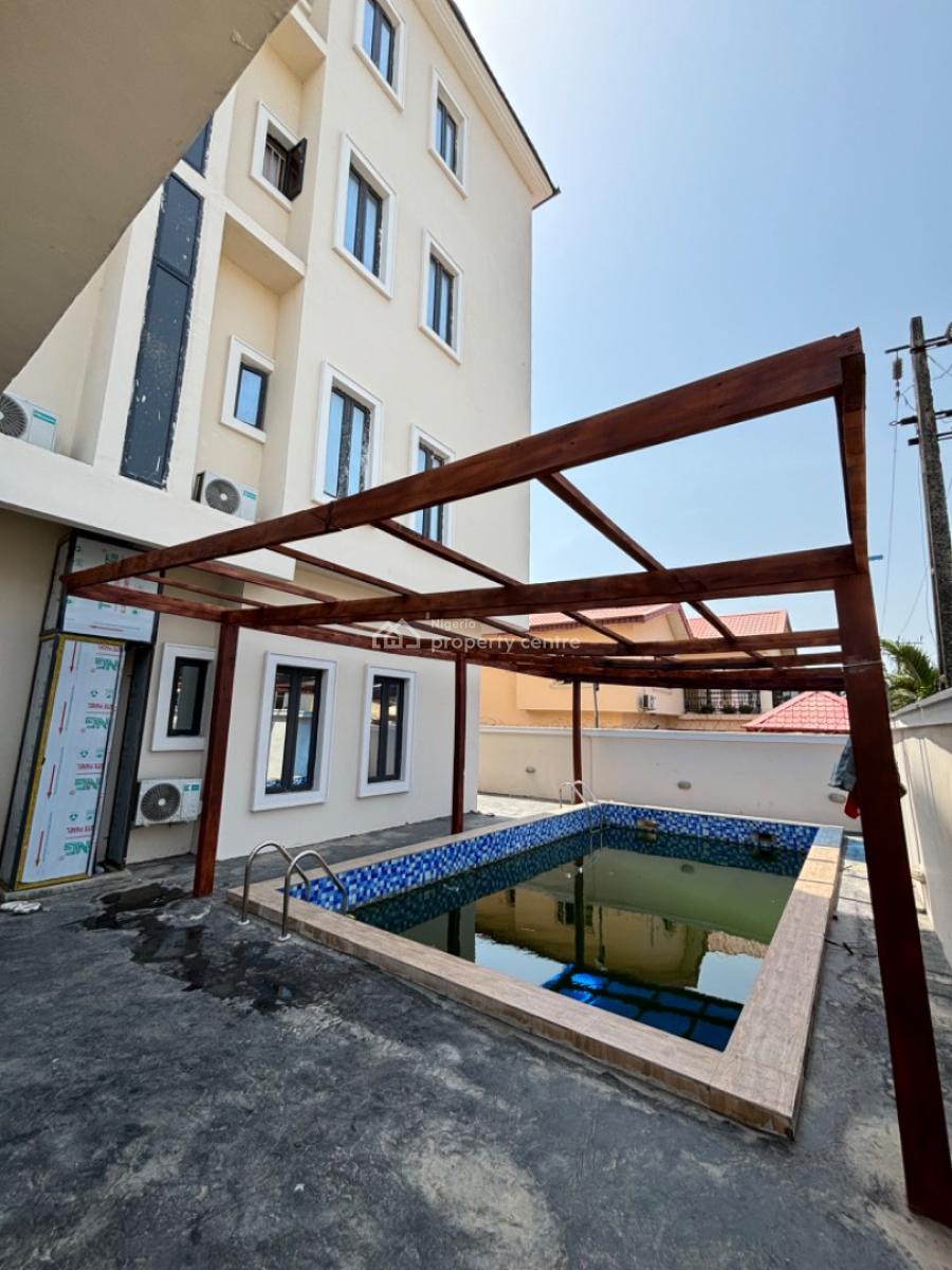 Lovely 3 Bedroom Apartment with Bq, Gym and Swimming Pool., Lekki Right Side, Ikate, Lekki, Lagos, Flat / Apartment for Rent