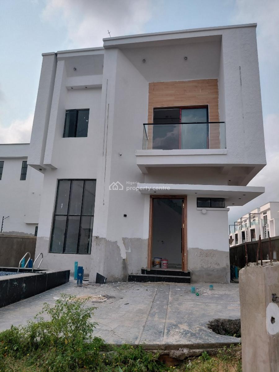 Newly Built Bedroom Detached Duplex, Chevron, Lekki, Lagos, Detached Duplex for Sale