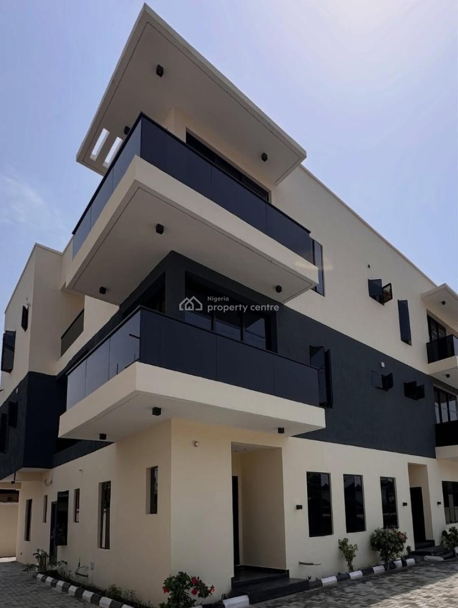 Three Bedroom Spacious Terrace Duplex with Bq, Ajah, Lagos, Terraced Duplex for Sale