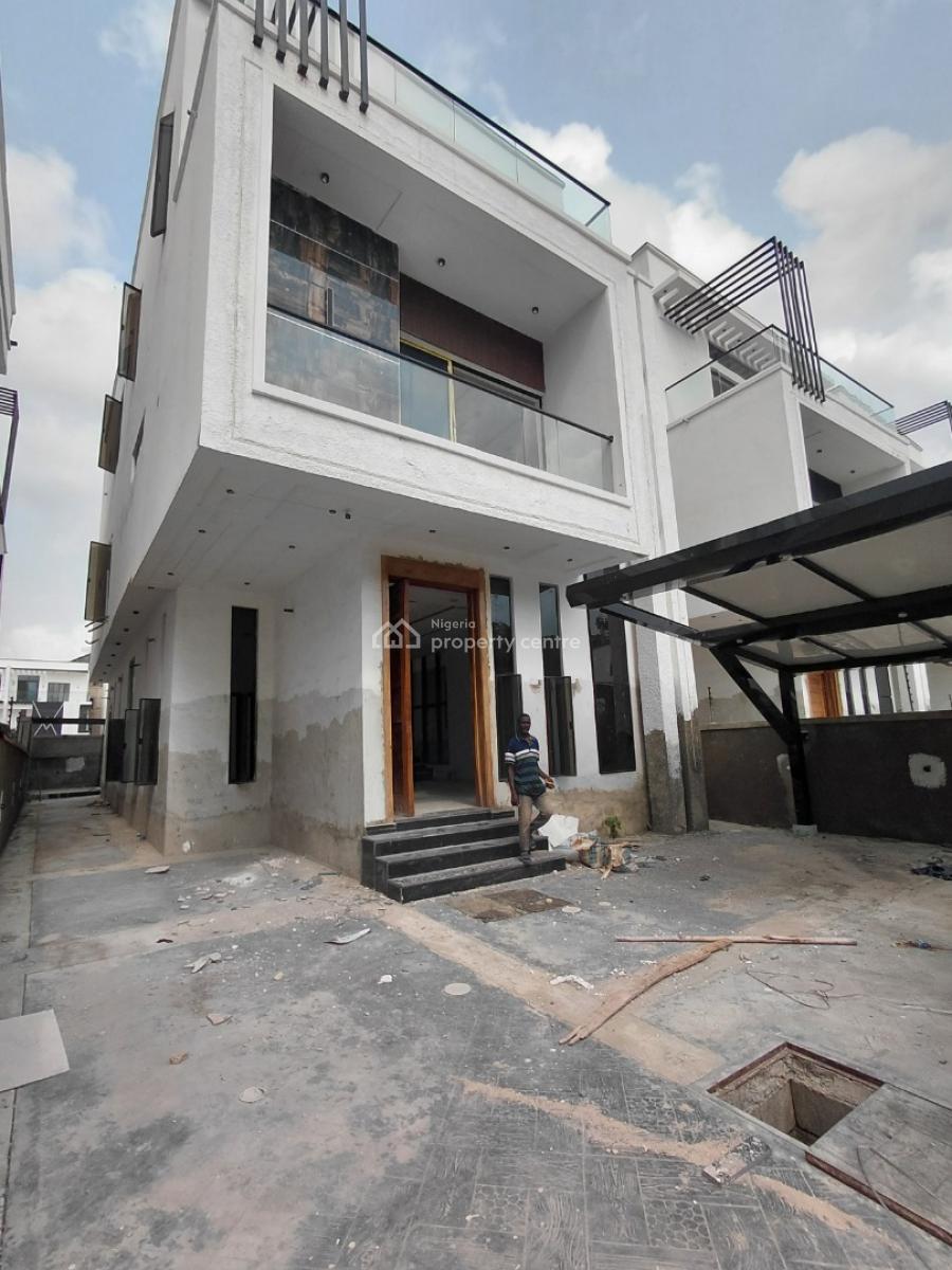 Newly Built 5 Bedroom Detached Duplex, Chevron, Lekki, Lagos, Detached Duplex for Rent