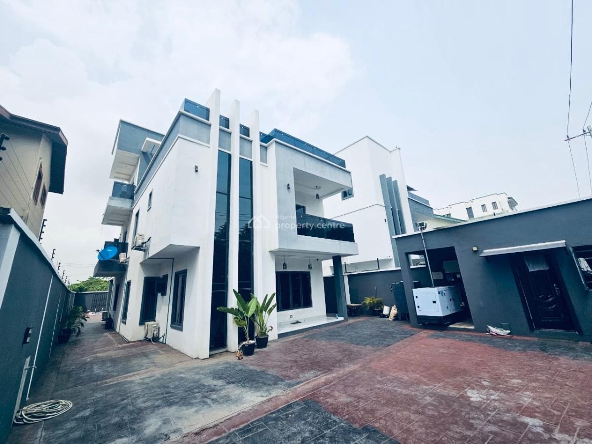 Elite Home 5 Bedrooms Fully Furnished with Bq, Ikoyi, Lagos, Detached Duplex for Rent