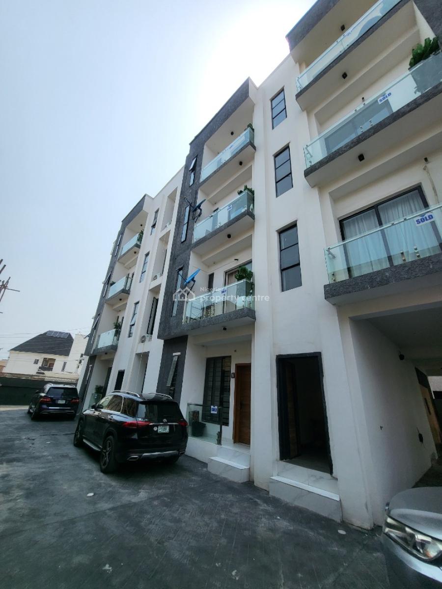 Water View 2bedroom Apartment with 2 Sitout in a Secure Estate, Ologolo, Lekki, Lagos, Block of Flats for Sale