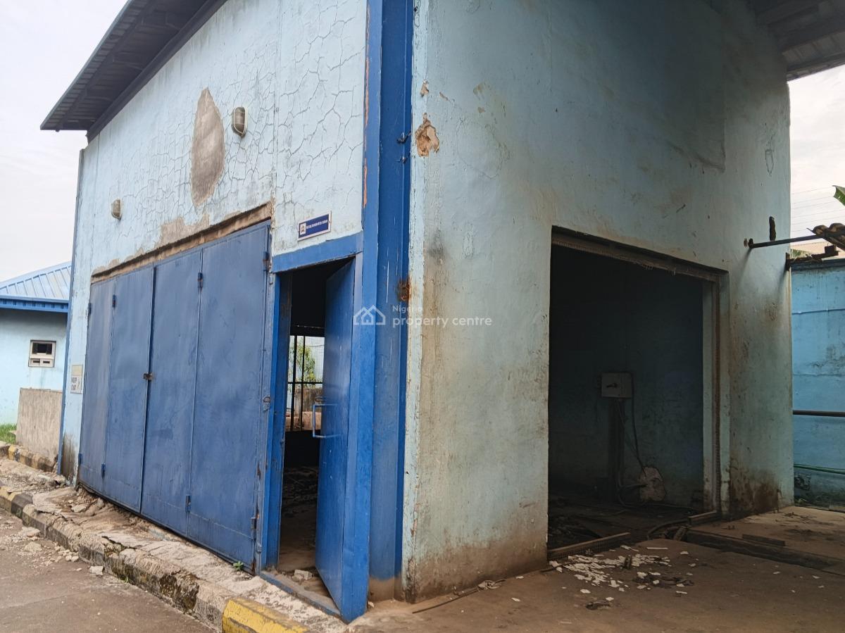 2 Bay Warehouses Sitting 8000sqm Administrative Office  on 1200sqm, Kola Alagbado Express Way, Ikeja, Lagos, Warehouse for Sale