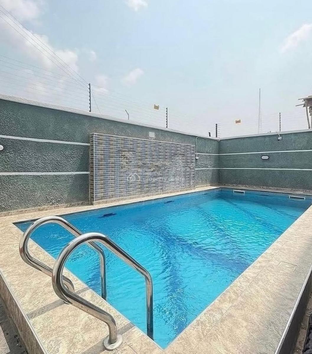 Serviced 4 Bedroom En-suite Townhouse with an Enclosed Fitted Kitchen/, Ikate, Lekki, Lagos, Terraced Duplex for Rent