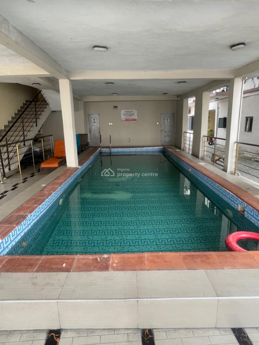 Serviced 3 Bedroom Flat with Bq and Swimming Pool, Chevron Toll Gate, Lekki Lagos, Lekki, Lagos, Flat / Apartment for Rent