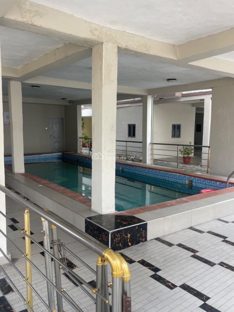Serviced 3 Bedroom Flat with Bq and Swimming Pool, Chevron Toll Gate, Lekki Lagos, Lekki, Lagos, Flat / Apartment for Rent