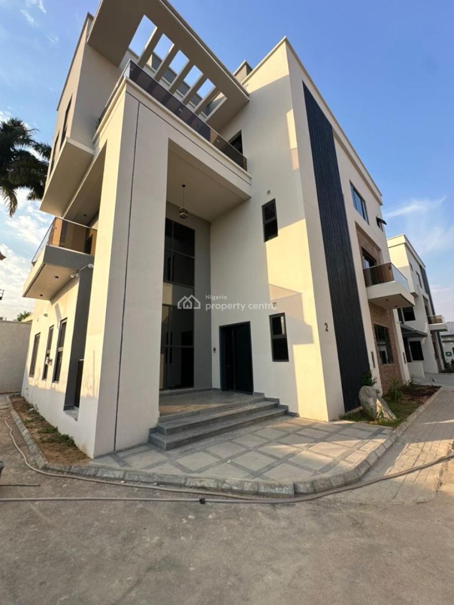 5 Bedrooms Fully Detached Duplex with Elevator and 2 Rooms, Aso Villa, Asokoro District, Abuja, Detached Duplex for Sale