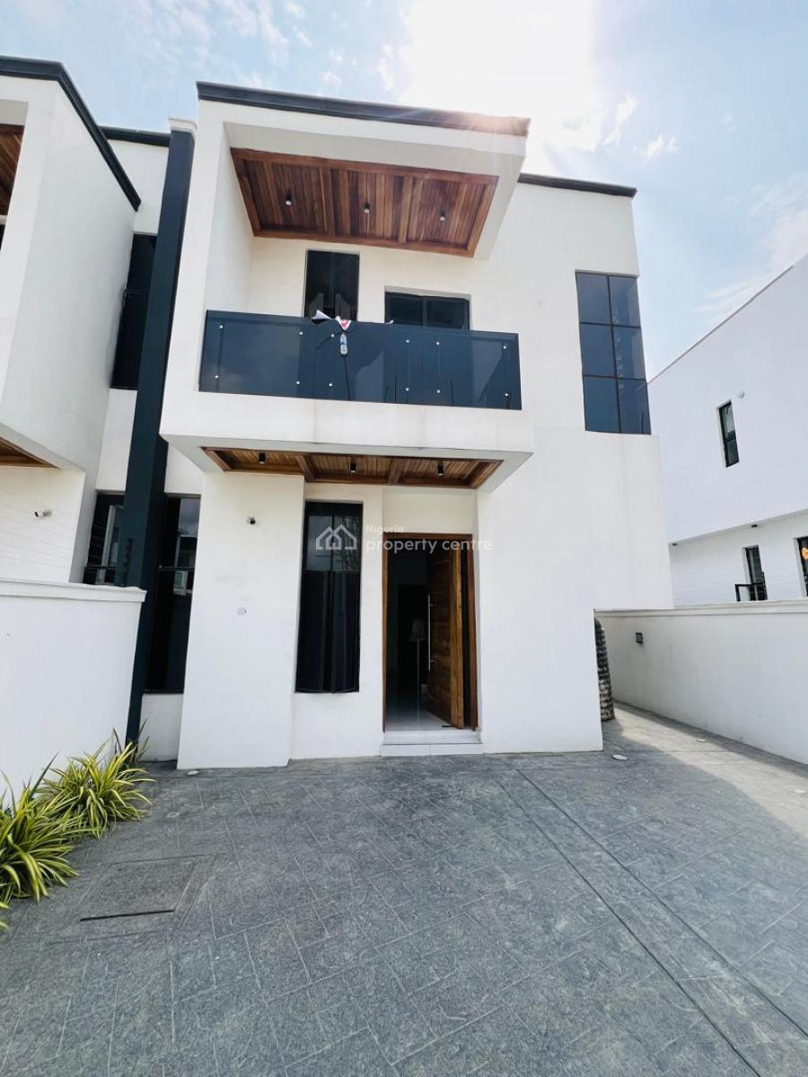Neatly Finished 4 Bedroom Semi-detached Duplex with Bq, Chevron, Lekki, Lagos, Semi-detached Duplex for Sale