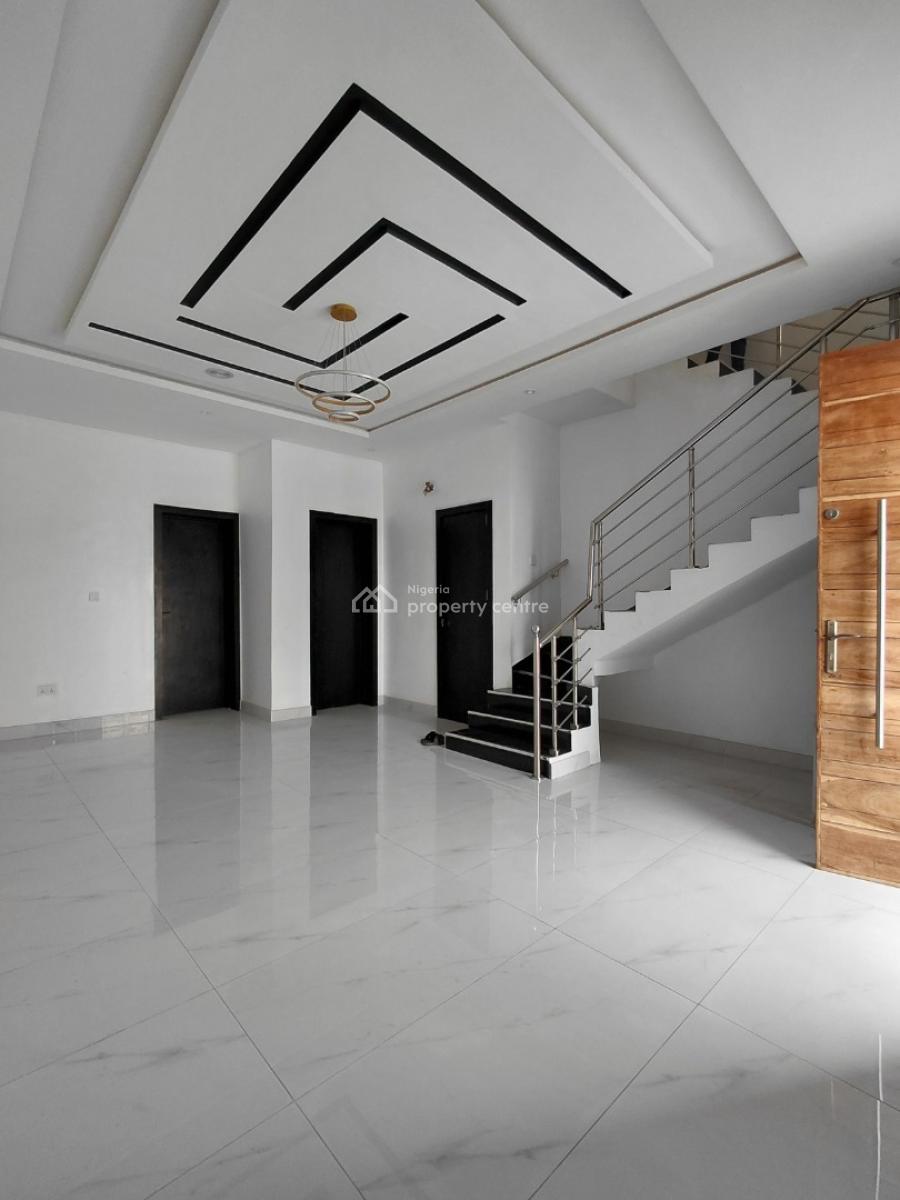Neatly Finished 4 Bedroom Semi-detached Duplex with Bq, Chevron, Lekki, Lagos, Semi-detached Duplex for Sale