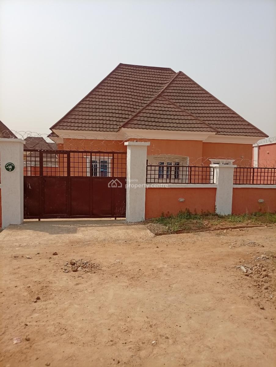 Brand New 3 Bedroom Detached Bungalow Land Size: 500sqm, Phase 4, Kubwa, Abuja, Detached Bungalow for Sale