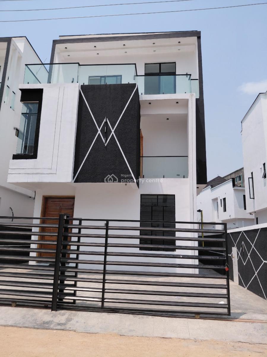 Newly Built 5 Bedroom Fully Detached Duplex, Chevron, Lekki, Lagos, Detached Duplex for Sale
