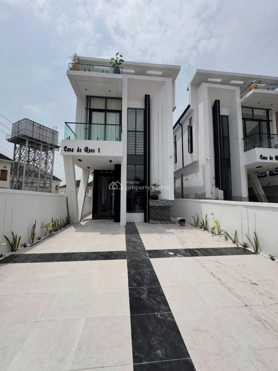 Fully Detached 5-bedroom Smart Home with Bq, Swimming Pool, Ikota, Lekki, Lagos, Detached Duplex for Sale