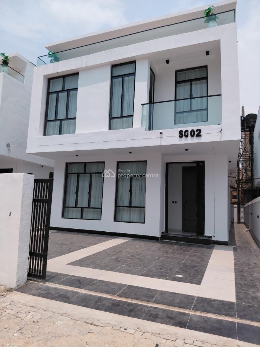 Lovely 4 Bedroom Detached Duplex, Chevron, Lekki, Lagos, Detached Duplex for Sale