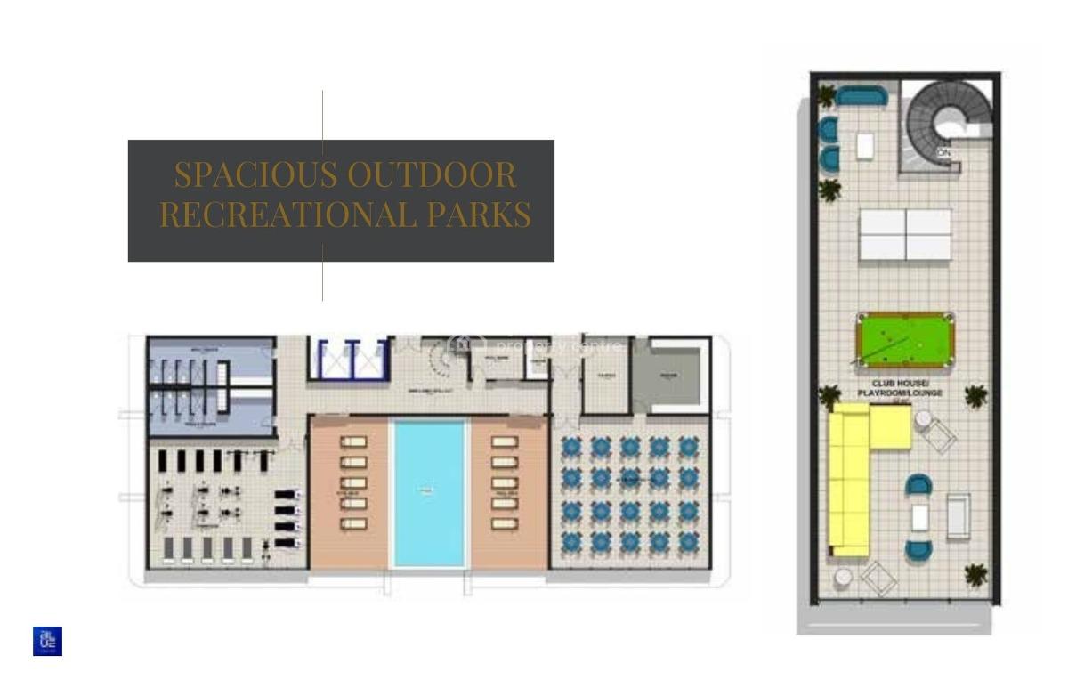 Modern and Upmarket 2 Bedroom Apartment + Bq, Periwinkle Estate, Lekki Phase 2, Lekki, Lagos, Flat / Apartment for Sale