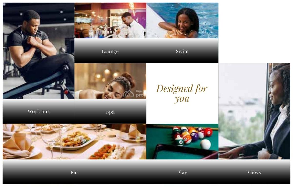 Modern and Upmarket 2 Bedroom Apartment + Bq, Periwinkle Estate, Lekki Phase 2, Lekki, Lagos, Flat / Apartment for Sale