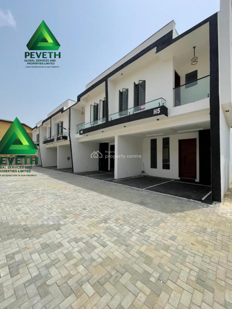 4 Bedroom Terrace Duplex, Ikota, Lekki, Lagos, Terraced Duplex for Sale