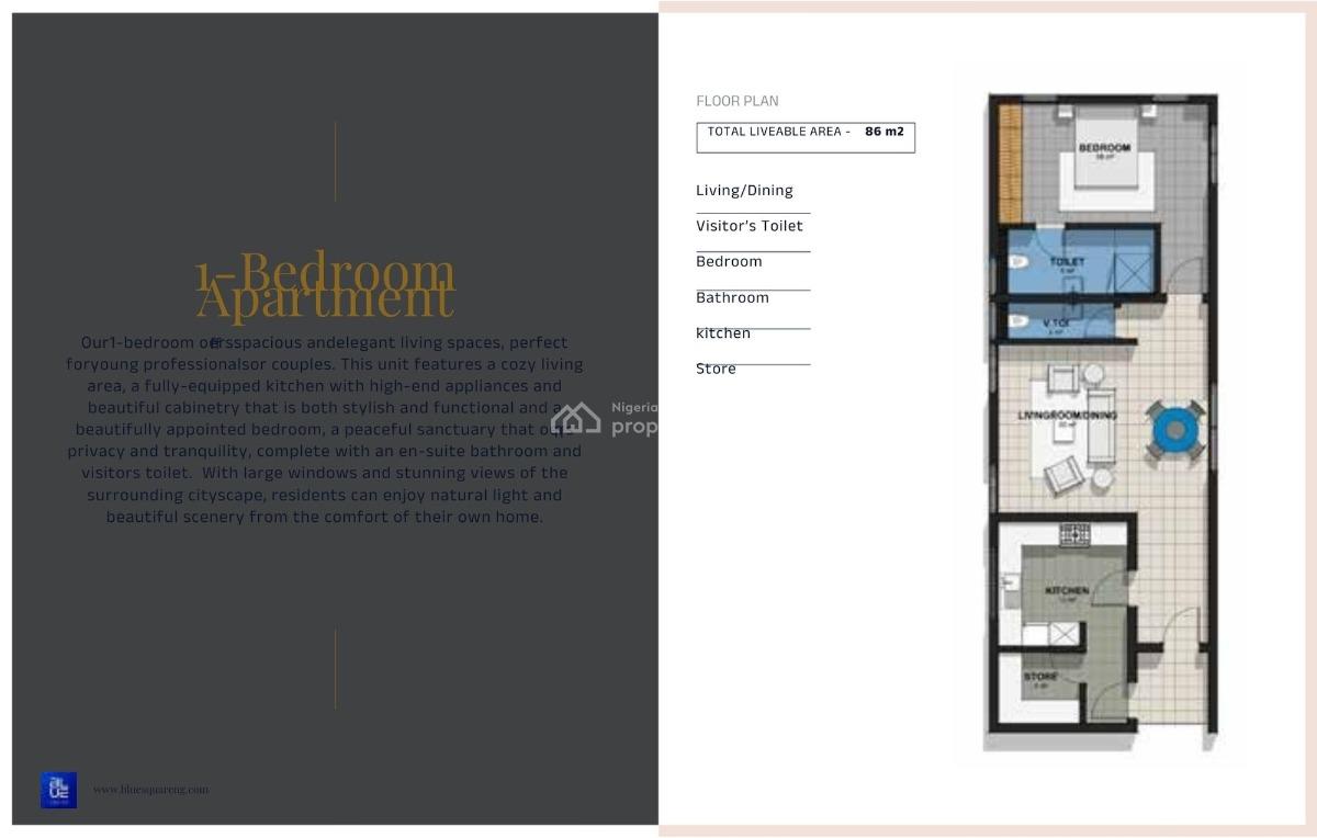 Modern and  Upmarket 3 Bedroom Apartment + Bq, Periwinkle Estate, Lekki Phase 1, Lekki, Lagos, Flat / Apartment for Sale