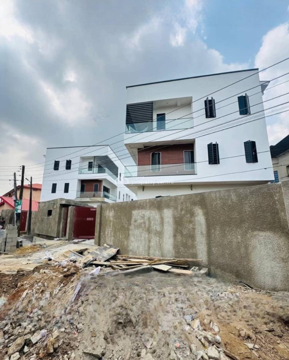 Elegantly Built 5 Bedroom Terrace Duplex with Bq in Serene Environment, Anthony, Maryland, Lagos, Terraced Duplex for Sale
