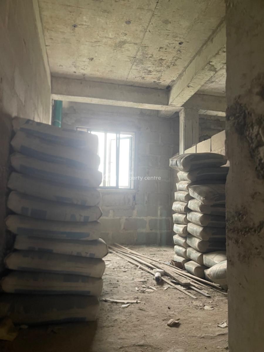 4 Bedroom Duplex with a Bq Carcass, Gbagada Phase 1, Gbagada, Lagos, Detached Duplex for Sale