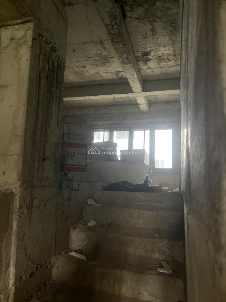 4 Bedroom Duplex with a Bq Carcass, Gbagada Phase 1, Gbagada, Lagos, Detached Duplex for Sale