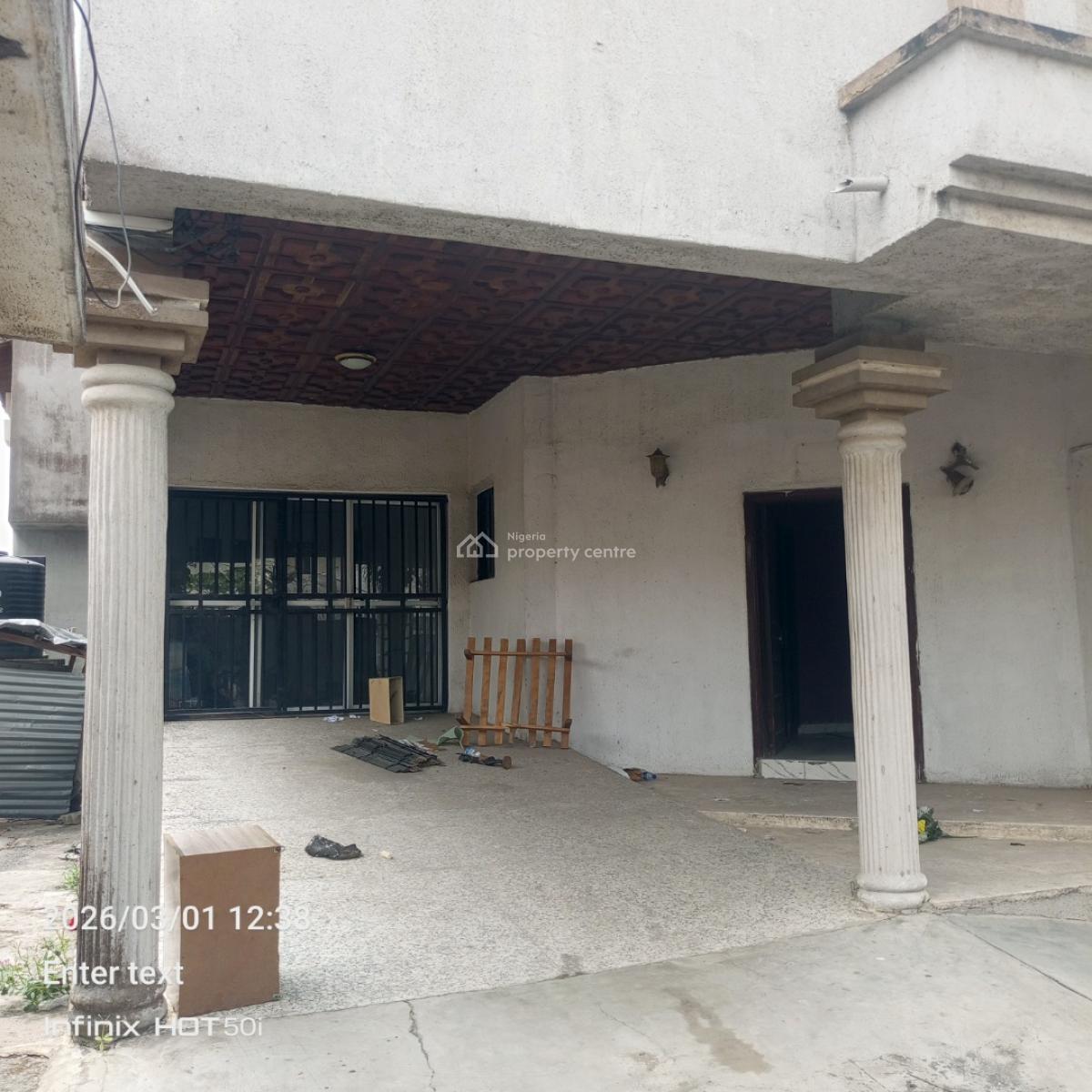 Four Bedroom Duplex, Thomas Road, Ajiwe, Ajah, Lagos, Detached Duplex for Rent