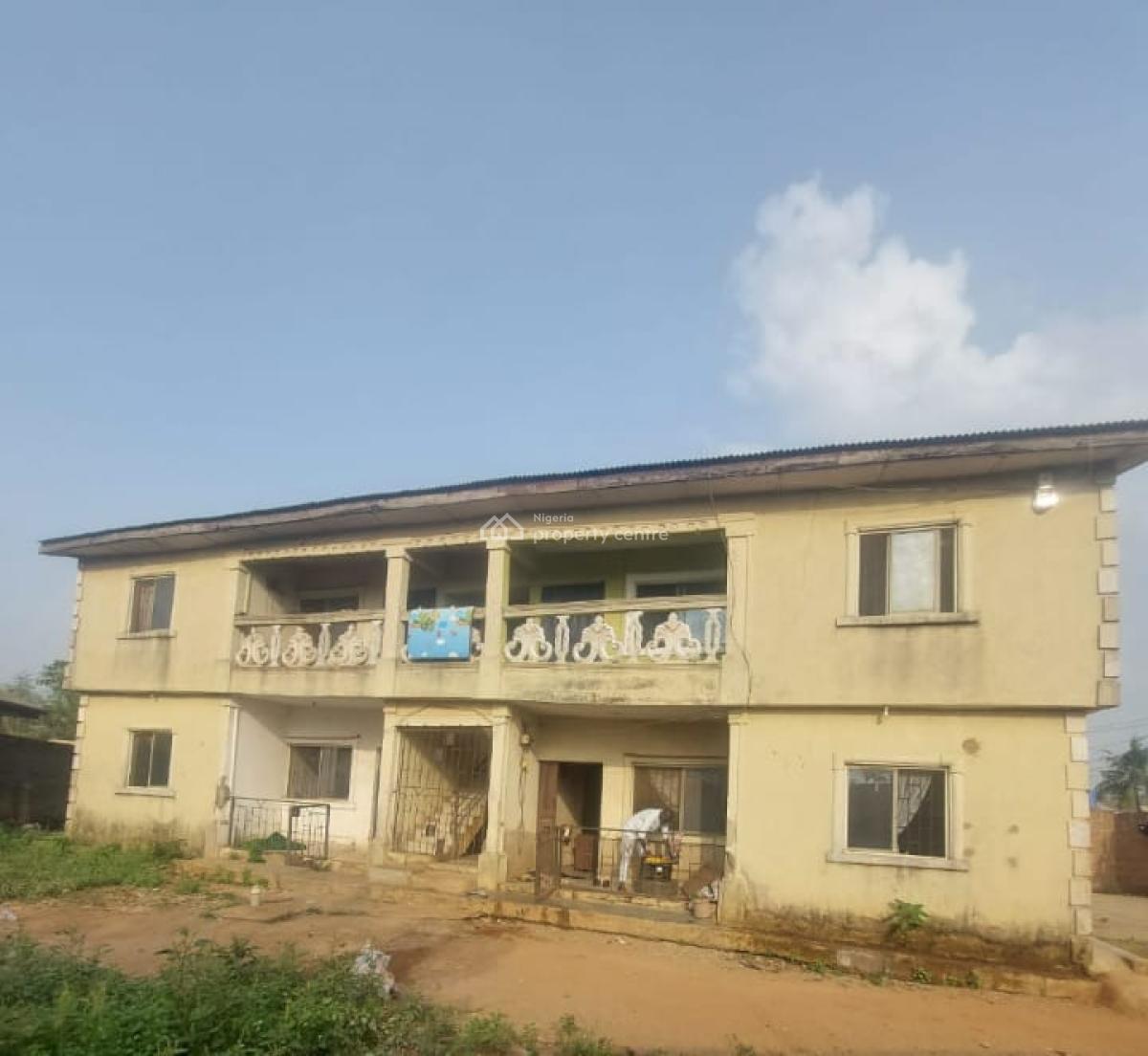 Story Building Consisting of 4unit 2 Bedroom,unompleted 3unit Miniflat, Odo-kekere Via Ita-oluwo Or Odongunyan, Ikorodu, Odogunyan, Ikorodu, Lagos, Block of Flats for Sale