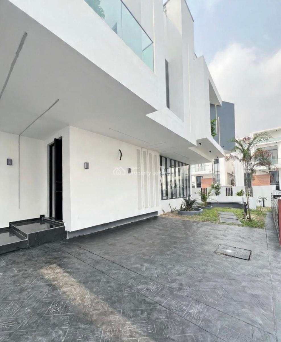 Contemporary 5 Bedroom Detached Duplex with Bq, Chevron, Lekki, Lagos, Detached Duplex for Sale