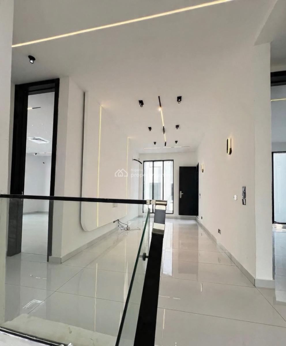 Contemporary 5 Bedroom Detached Duplex with Bq, Chevron, Lekki, Lagos, Detached Duplex for Sale