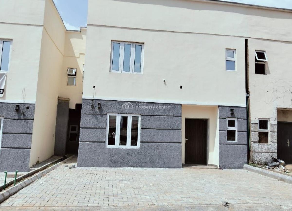 2 Units of Newly Built 4 Bedroom Terrace, Brains and Hammer Estate, Life Camp, Abuja, Terraced Duplex for Rent