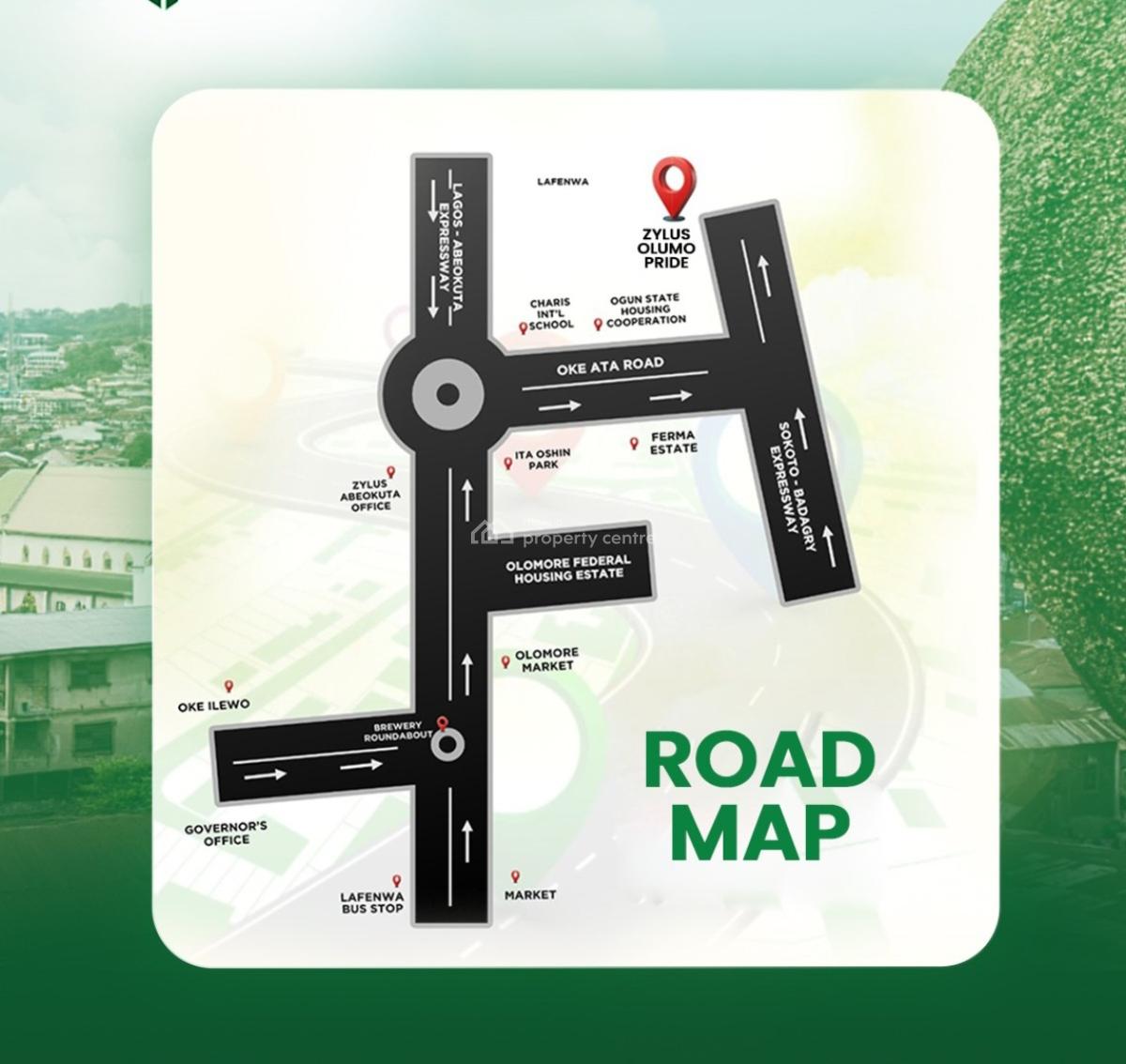 Plots and Acres of Land, Custom Checkpoint, Oke-ata, Abeokuta South, Ogun, Residential Land for Sale