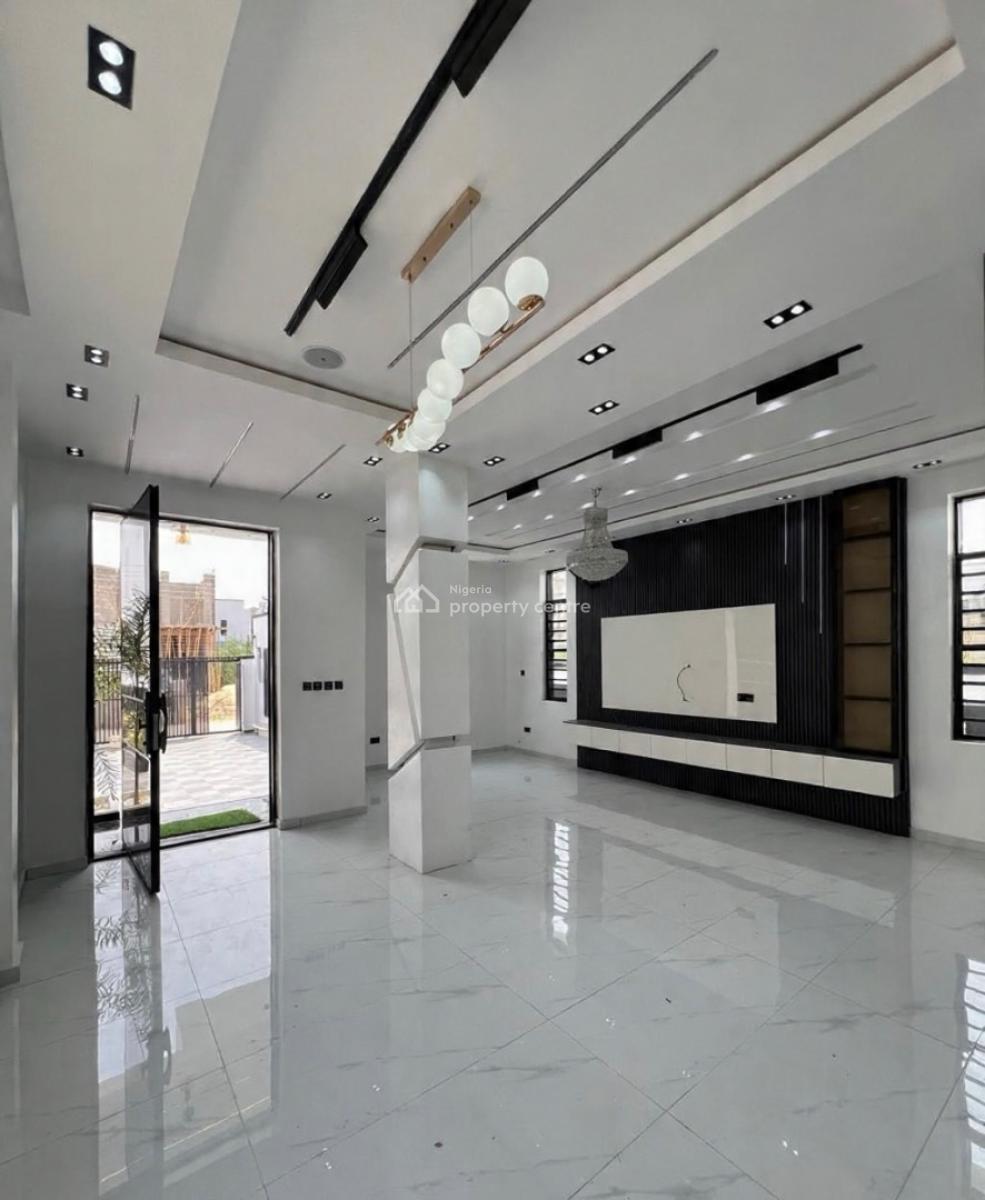 Contemporary 5 Bedroom Detached Duplex with Pool,cinema,gym and Bq, Ajah, Ajah, Lagos, Detached Duplex for Sale