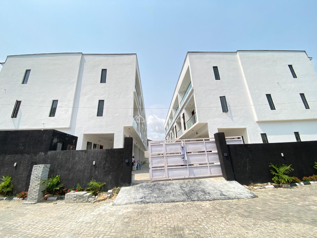Spacious 4 Bedroom Duplex with Bq, Royal Pine Estate, Orchid Road, Lekki, Lagos, Terraced Duplex for Sale