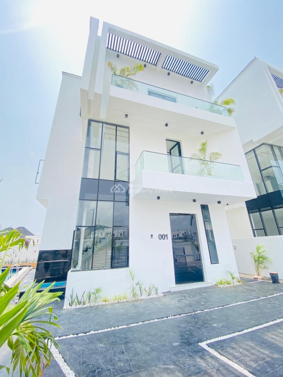 Luxury 5 Bedroom Home with Swimming Pool and Bq, Orchid Road, Lekki, Lagos, Detached Duplex for Sale