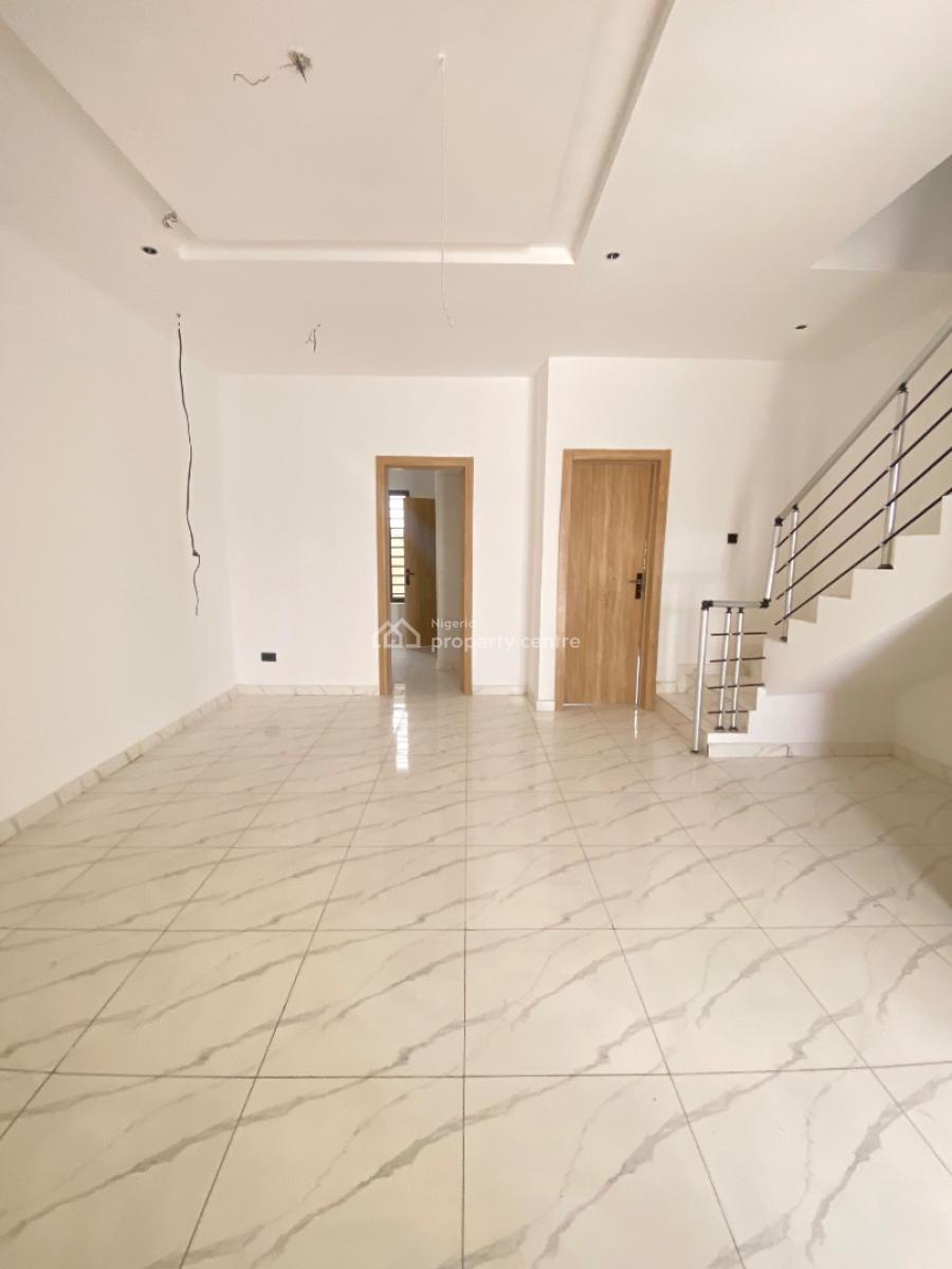 Newly Built 4 Bedroom Duplex with Bq, Scheme 2, Mobile Road, Ajah, Lagos, Terraced Duplex for Sale