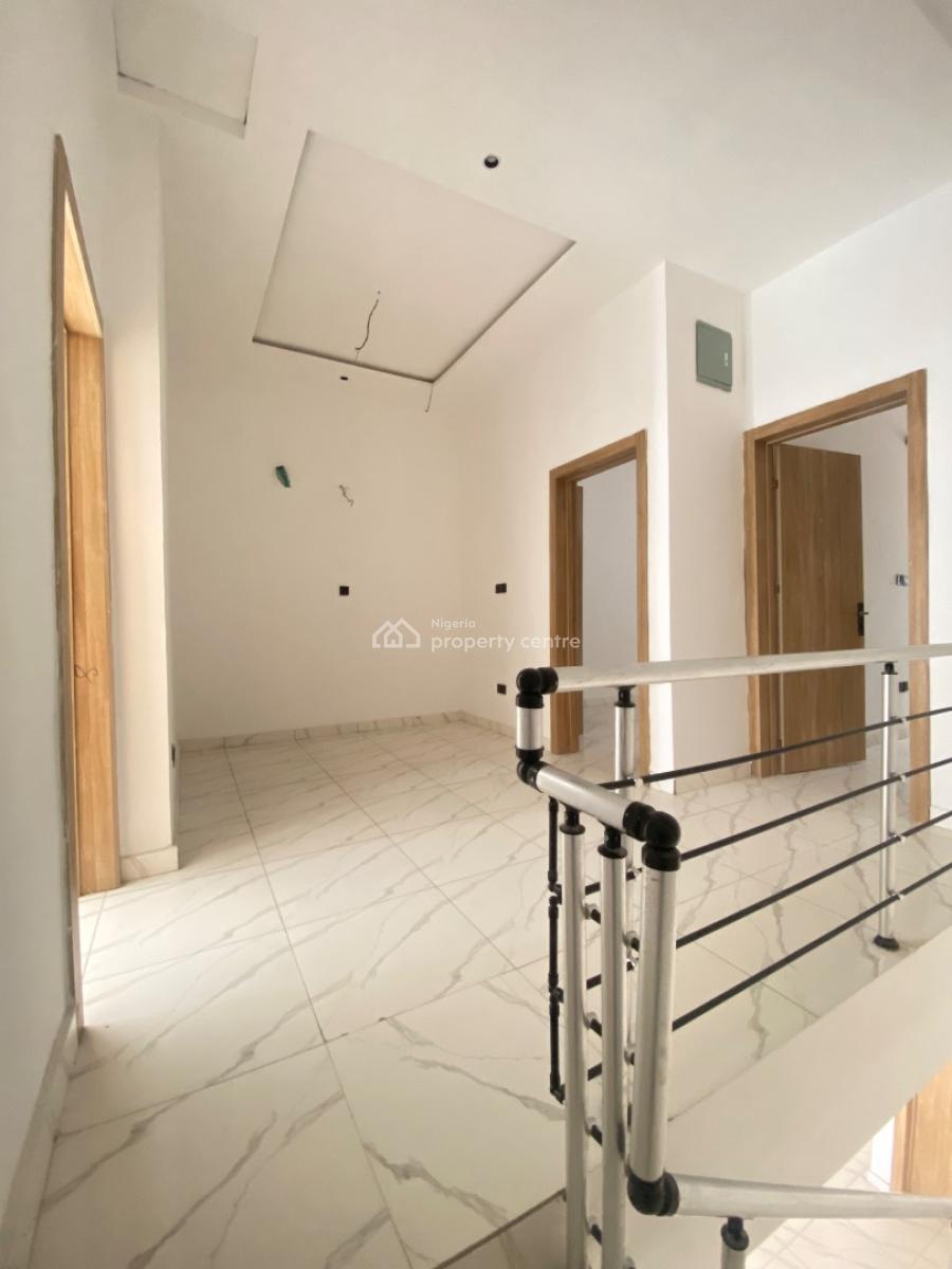 Newly Built 4 Bedroom Duplex with Bq, Scheme 2, Mobile Road, Ajah, Lagos, Terraced Duplex for Sale