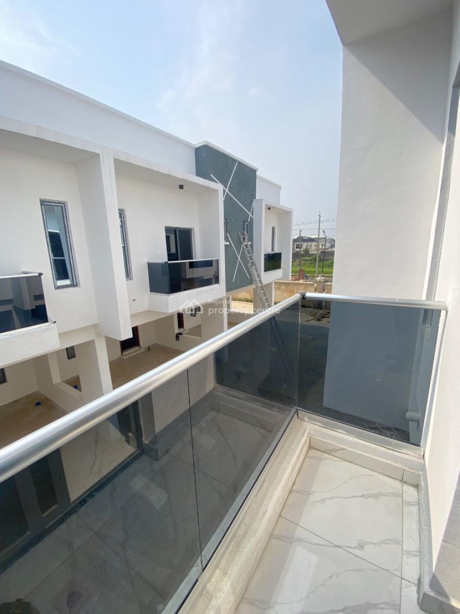 Newly Built 4 Bedroom Duplex with Bq, Scheme 2, Mobile Road, Ajah, Lagos, Terraced Duplex for Sale