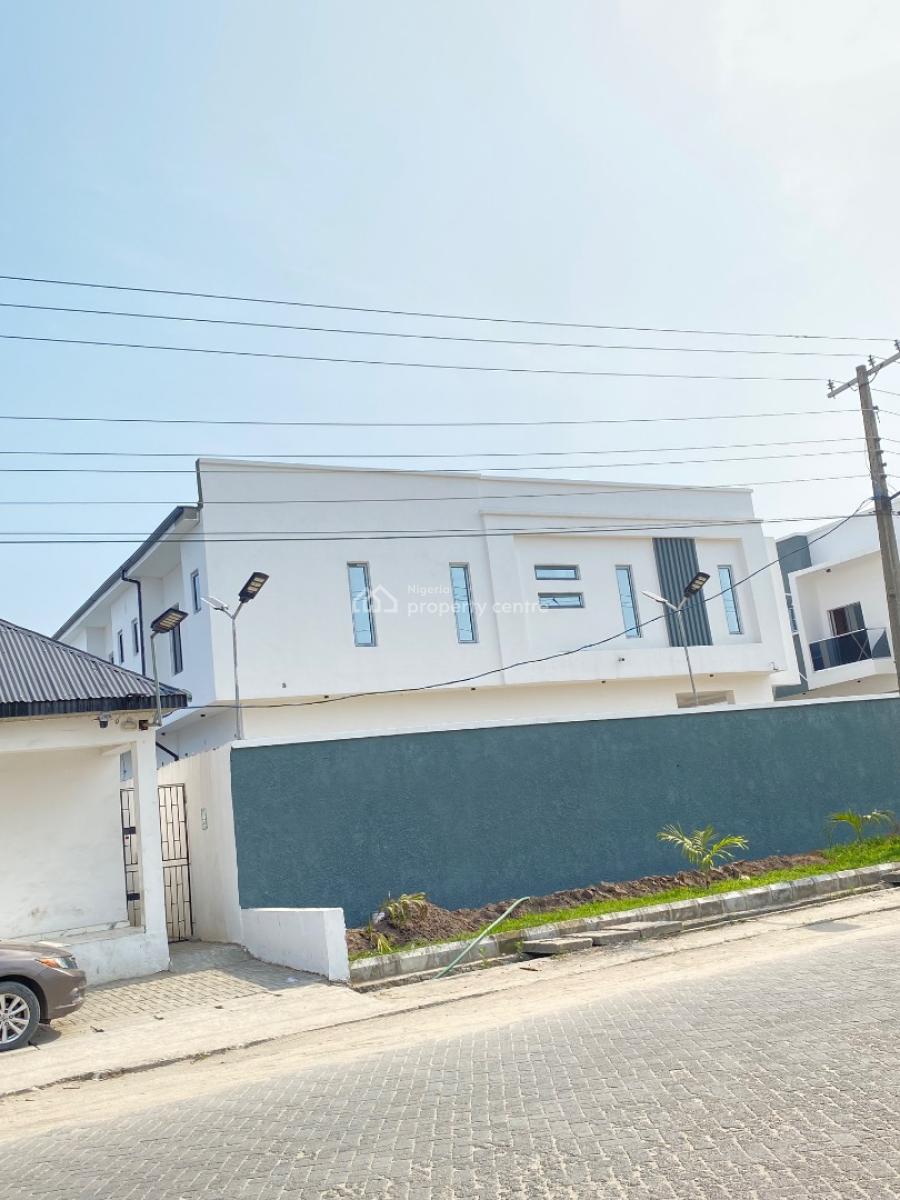 Newly Built 4 Bedroom Duplex with Bq, Scheme 2, Mobile Road, Ajah, Lagos, Terraced Duplex for Sale