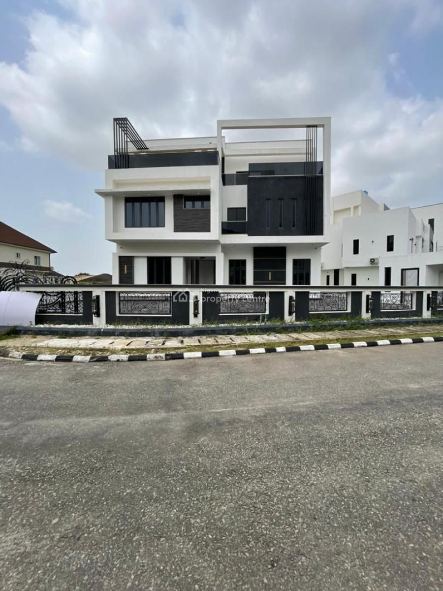 The Exquisitely Built 5-bedroom Fully Detached Home, Osapa, Lekki, Lagos, Detached Duplex for Sale
