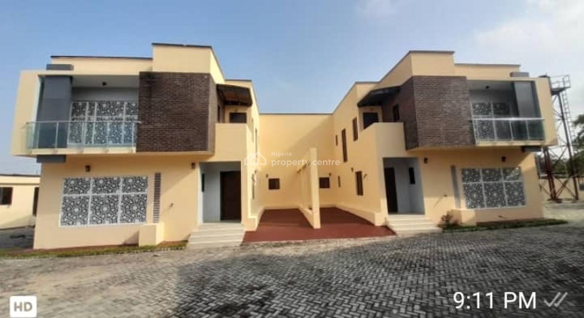 4 Bedroom Semi Detached Duplex with Bq, Lekki Scheme 2 Abraham Adesanya, Lekki, Lagos, Terraced Duplex for Rent