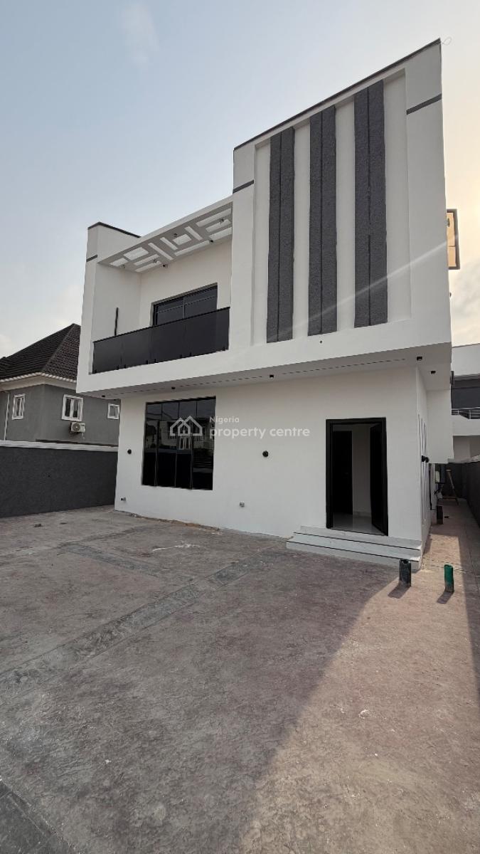 Brand New Fully Detached 4 Bedroom, Atlantic View Estate, Alpha Beach Road, Lekki, Lagos, Detached Duplex for Sale