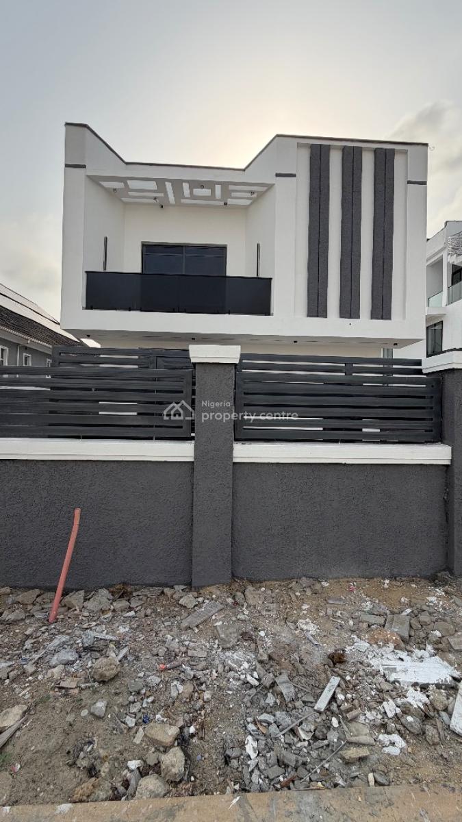 Brand New Fully Detached 4 Bedroom, Atlantic View Estate, Alpha Beach Road, Lekki, Lagos, Detached Duplex for Sale