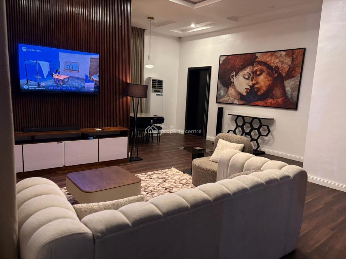 Fully Furnished 4 Bedroom Terrace Duplex [self Serviced], Ikota, Lekki, Lagos, Terraced Duplex for Rent